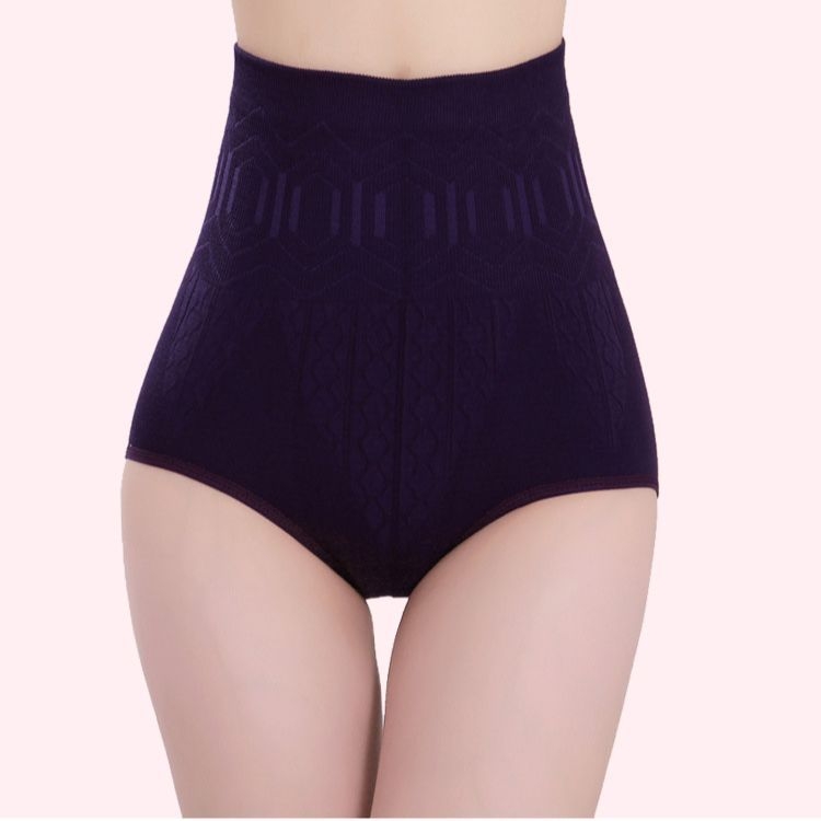 Ženske gaćice s visokim pojasom, bezšivne, prozračne, podizanje bokova i oblikovanje abdomena, ravno tkanje