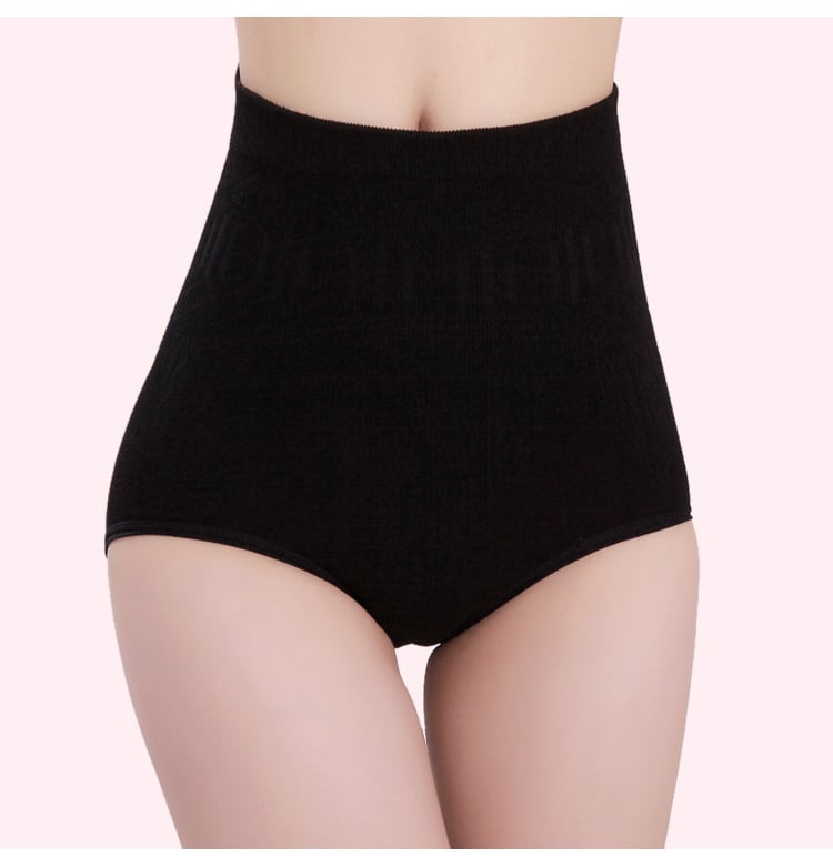 Ženske gaćice s visokim pojasom, bezšivne, prozračne, podizanje bokova i oblikovanje abdomena, ravno tkanje