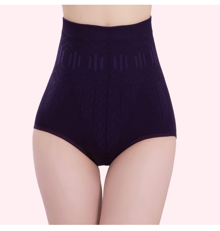 Ženske gaćice s visokim pojasom, bezšivne, prozračne, podizanje bokova i oblikovanje abdomena, ravno tkanje