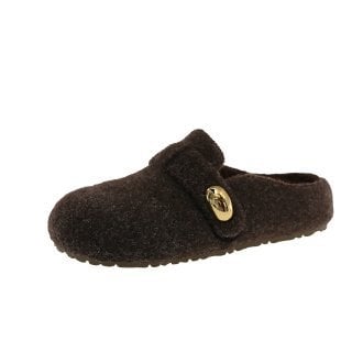 Plüss papucs vastag talppal - gumitalp, 2025 tél, lapos sarok, mindennapi viselet