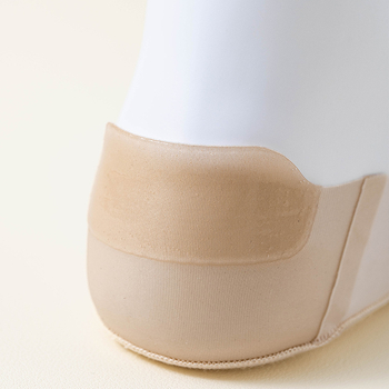 Дамски чорапи със разделен пръст, невидими, памук-найлонова смес, противохлъзгащи, летни