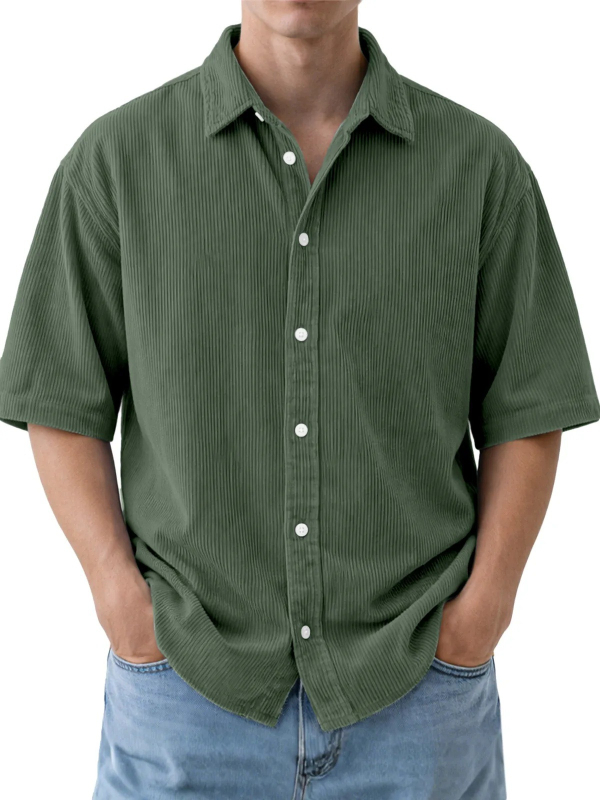 Retro polo majica s turn-down ovratnikom, kratkim rukavima, poliester 91-95%