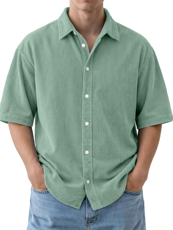 Retro polo majica s turn-down ovratnikom, kratkim rukavima, poliester 91-95%