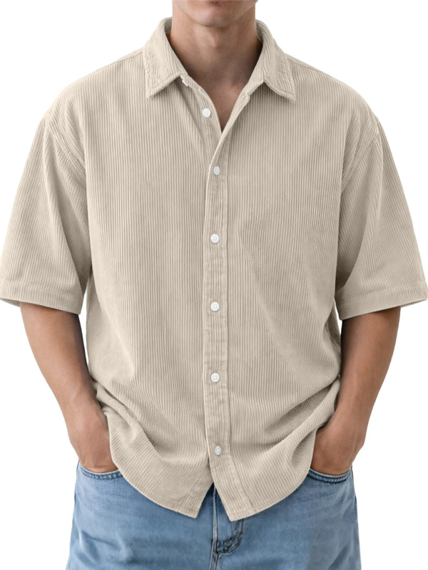 Retro polo majica s turn-down ovratnikom, kratkim rukavima, poliester 91-95%