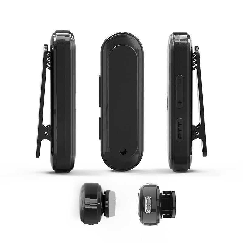 Q1 Lavalier interkom – kompaktné zariadenie pre hotely a reštaurácie, dosah 1,5–3 km, RF výstup 0,5 W, 16 kanálov, Ni-Cd batéria 1000 mAh