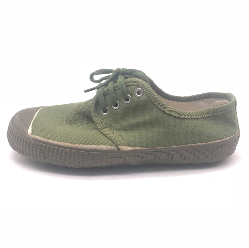 Pantofi de muncă (camuflați, respirabili, partea superioară din pânză, talpă din cauciuc, toc plat)