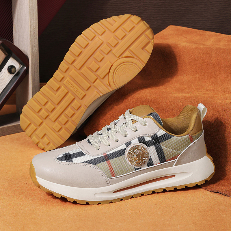 Loafers unisex din plasă, toc mic 1–3 cm, talpă EVA respirantă, talpă din tendon de vițel, închidere cu șireturi