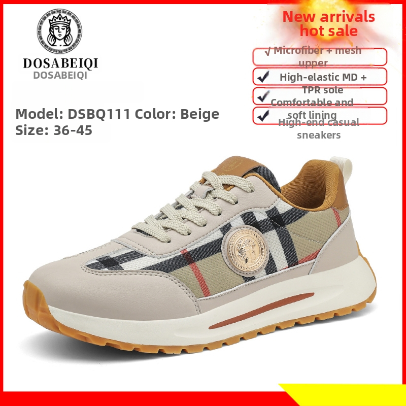 Loafers unisex din plasă, toc mic 1–3 cm, talpă EVA respirantă, talpă din tendon de vițel, închidere cu șireturi