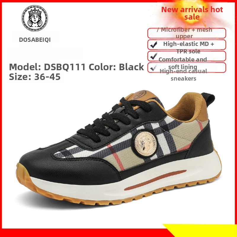 Loafers unisex din plasă, toc mic 1–3 cm, talpă EVA respirantă, talpă din tendon de vițel, închidere cu șireturi