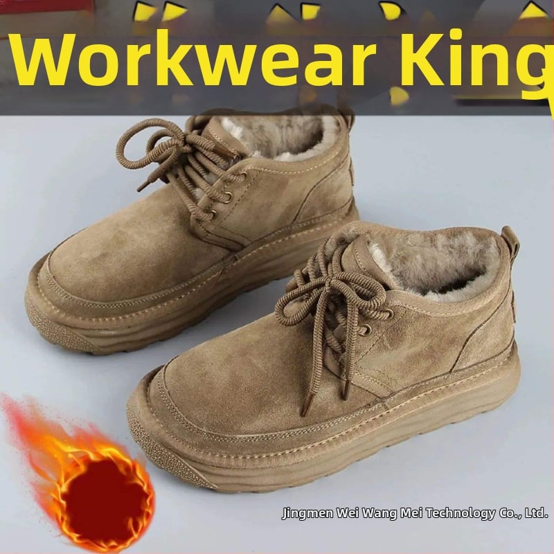 Kényelmes téli csizma mikroszálas felsőrésszel, középmagas szárig (20–28 cm), meleg mű plüss bélés, csúszásmentes gumitalp