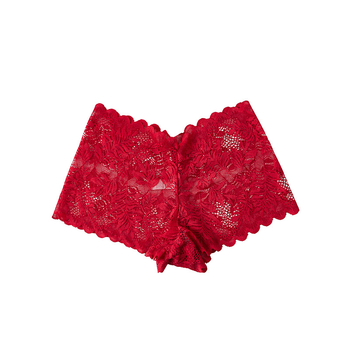 Dámske čipkové boxerky | Pletený nylon, 90–95% nylonu, Rozkrok z bavlny, Dýchajúce, Rýchloschnúce, Stredný pás