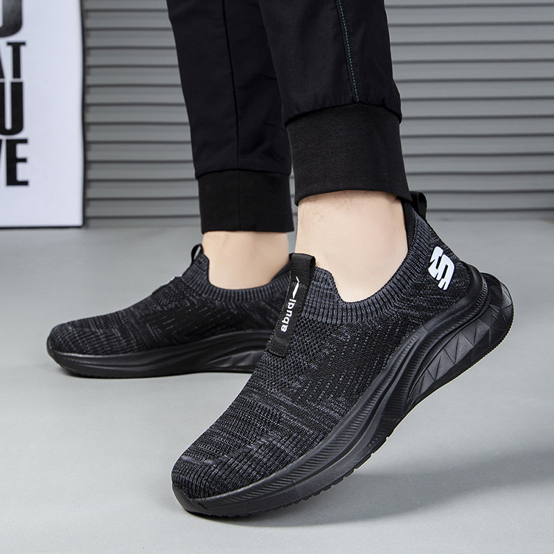 Muške slip-on tenisice, lagane i prozračne mrežaste, gornji dio od mrežaste tkanine, EVA đon, okrugli vrh