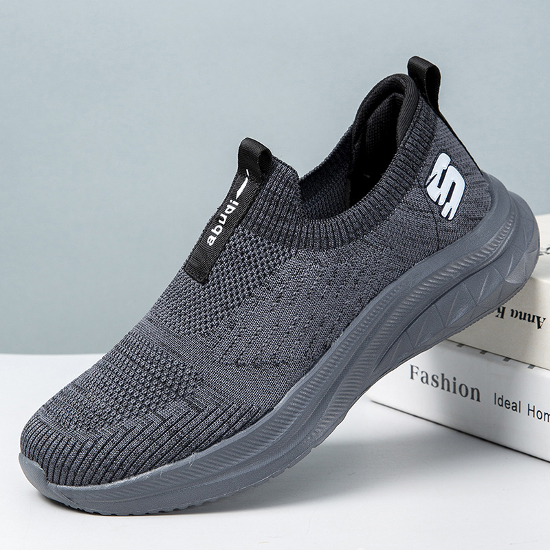 Muške slip-on tenisice, lagane i prozračne mrežaste, gornji dio od mrežaste tkanine, EVA đon, okrugli vrh