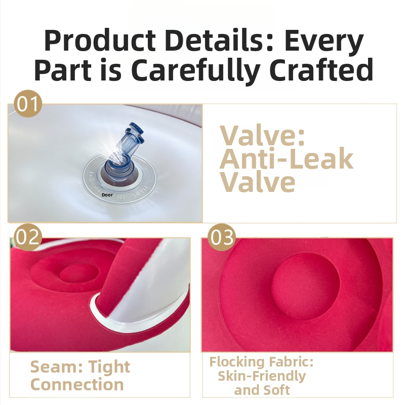 Nafukovacie lôžko pre jednoho na kempovanie, s plyšovým povrchom (flocked), skladateľné, s externou pumpou na nafúknutie; hmotnosť 1,1 kg, nosnosť 200 kg, 1 vrstva