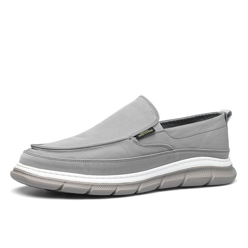 Muške slip-on tenisice od platna, okrugla nosnica, gornji dio od platna, prozračan dizajn, EVA potplat