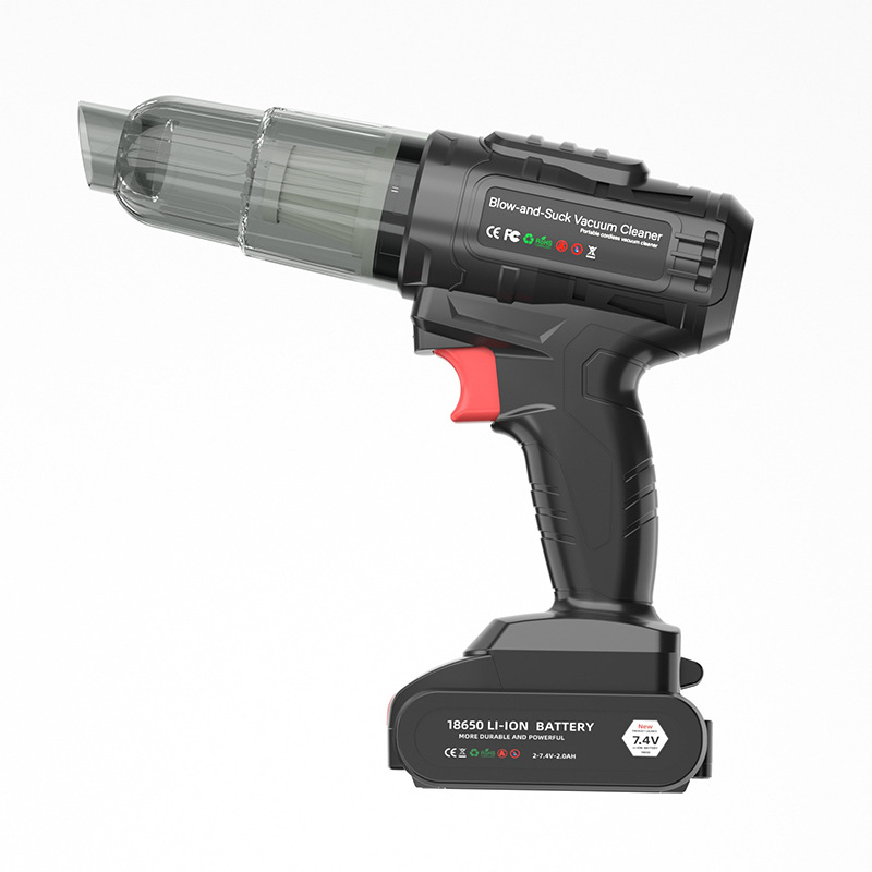 Aspirator de mână pentru mașină, 7.4V, 110W, 6000Pa, Brushless