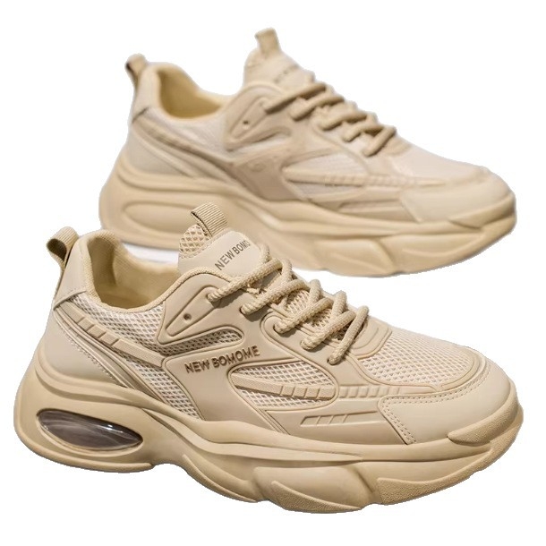 Muške tenisice dad shoes s debelim potplatom – gornji dio od tekstila, mrežasta podstava, kopčanje šnurkama, potplat od gume+EVA+PU, protuklizno