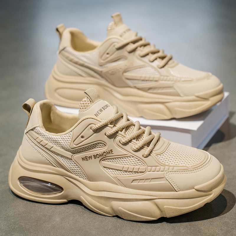 Muške tenisice dad shoes s debelim potplatom – gornji dio od tekstila, mrežasta podstava, kopčanje šnurkama, potplat od gume+EVA+PU, protuklizno