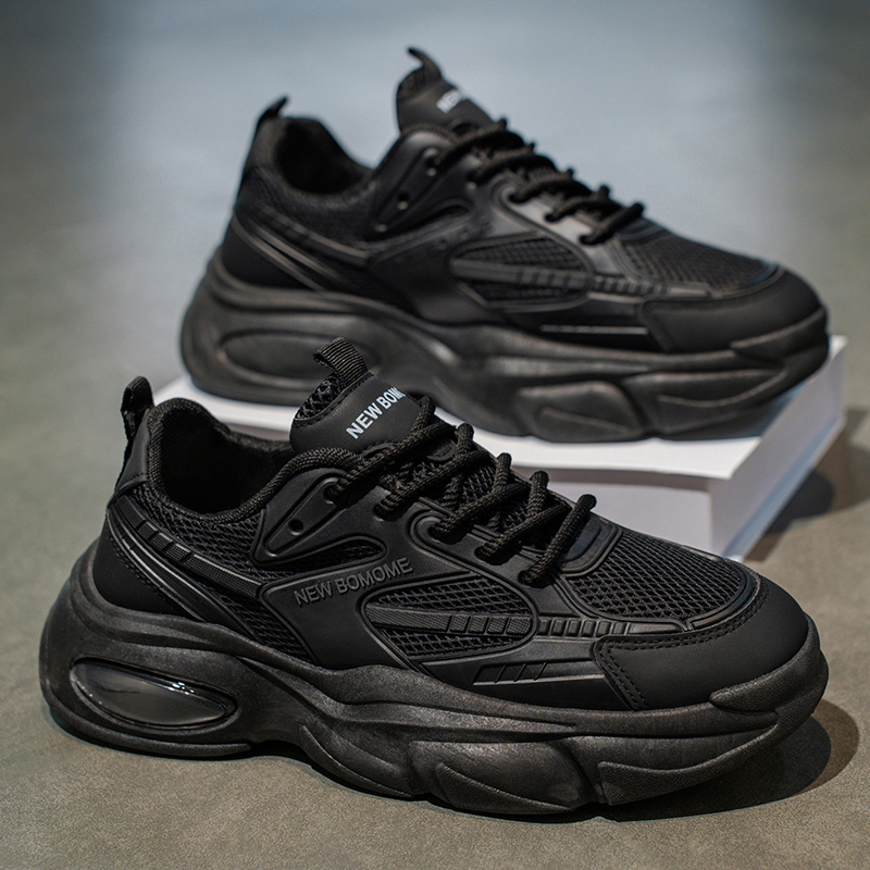 Muške tenisice dad shoes s debelim potplatom – gornji dio od tekstila, mrežasta podstava, kopčanje šnurkama, potplat od gume+EVA+PU, protuklizno