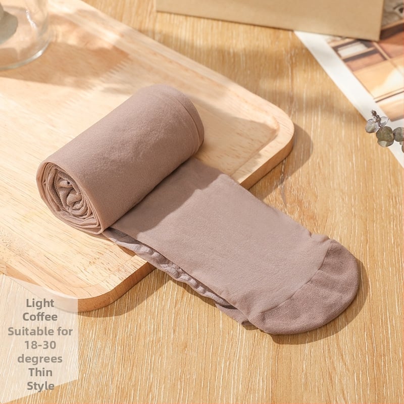 Βελούδινο καλσόν με διαμόρφωση και αντιτριβή, 12D λεπτό