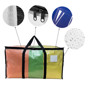 Sac de ambalare pilote - pliabil, transparent, cu capacitate mare, din țesătură, impermeabil pentru depozitare