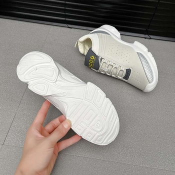 Pantofi bărbați Waffle pentru iarnă — respirabili, ușori, cu înălțime medie a gleznei, partea superioară din amestec de materiale, talpă din spumă, șireturi