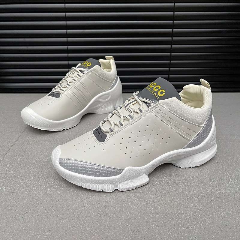 Pantofi bărbați Waffle pentru iarnă — respirabili, ușori, cu înălțime medie a gleznei, partea superioară din amestec de materiale, talpă din spumă, șireturi