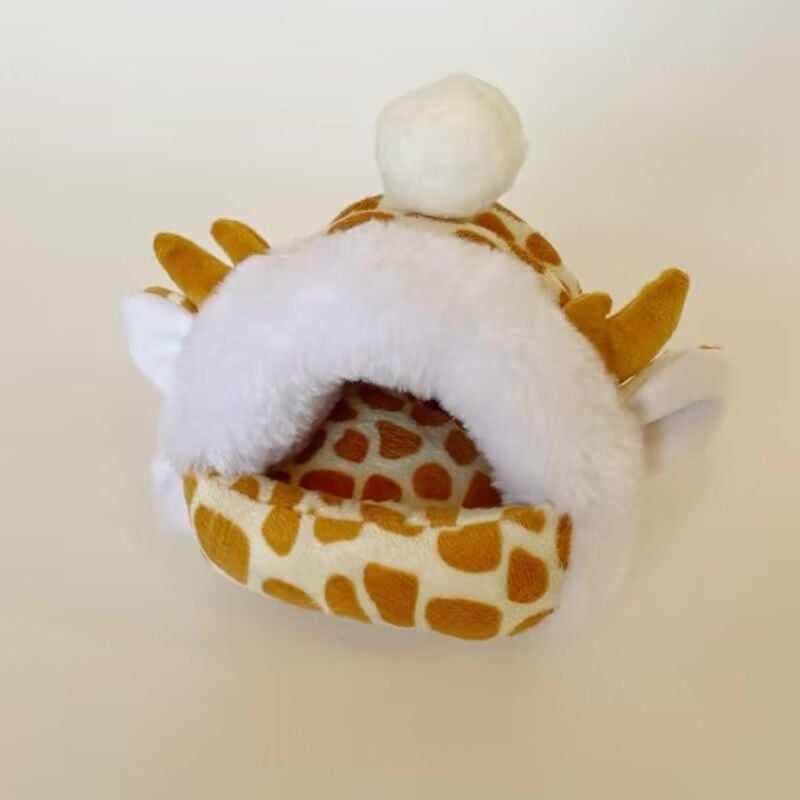 Φωλιά για χάμστερ από πολυεστέρα, ζεστό βαμβάκι, για χειμερινή χρήση