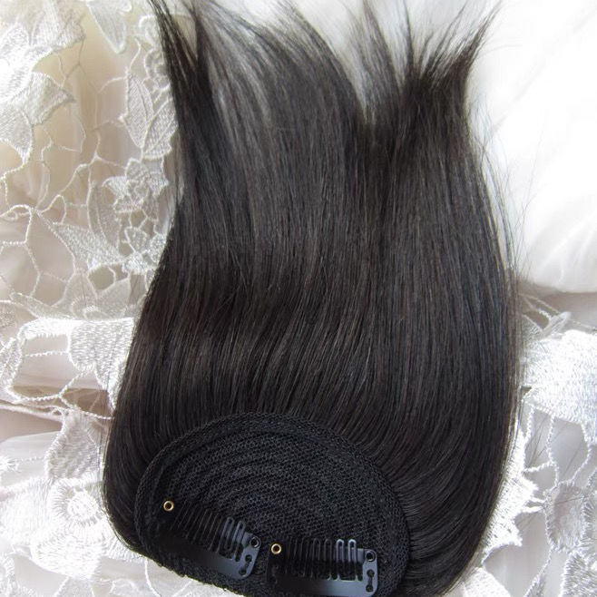 Staryi RF213 — Topper za volumen kose, puna ljudska kosa, bezšivan, realističan i pahuljast, ručno tkan, može se bojiti ili permirati