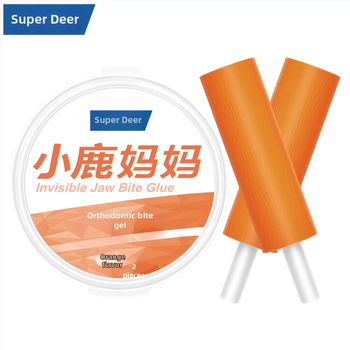 Ορθοδοντικά μασώμενα ράβδοι, μιας χρήσης, 2 τεμάχια σε κενο-πακέτο, για ενήλικες, μάρκα Fawn mom care