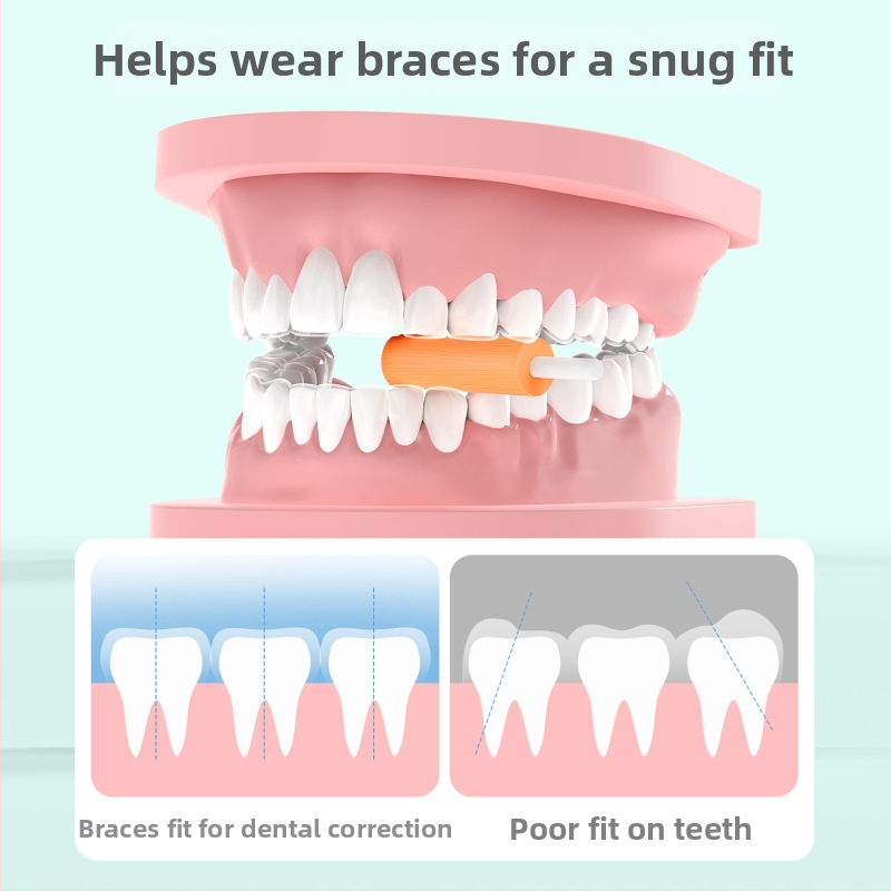 Ορθοδοντικά μασώμενα ράβδοι, μιας χρήσης, 2 τεμάχια σε κενο-πακέτο, για ενήλικες, μάρκα Fawn mom care