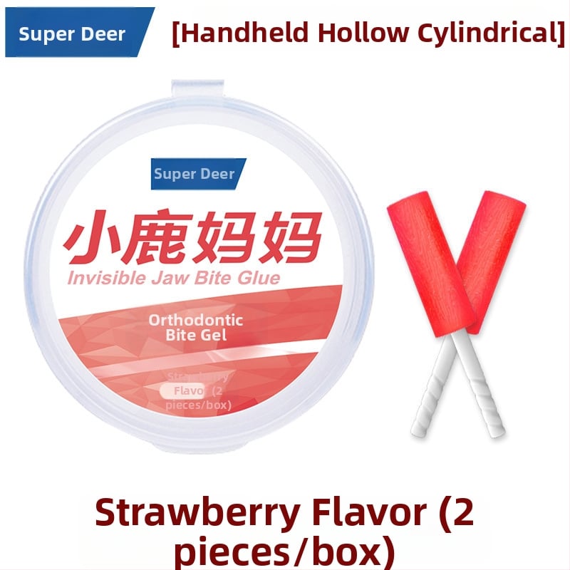 Ορθοδοντικά μασώμενα ράβδοι, μιας χρήσης, 2 τεμάχια σε κενο-πακέτο, για ενήλικες, μάρκα Fawn mom care