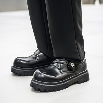 Μάρτιν μποτς με επάνω από μικροϊνες, σόλα από καουτσούκ, στρογγυλή μύτη, χαμηλή φτέρνα 1–3 εκ, υψηλός σωλήνας