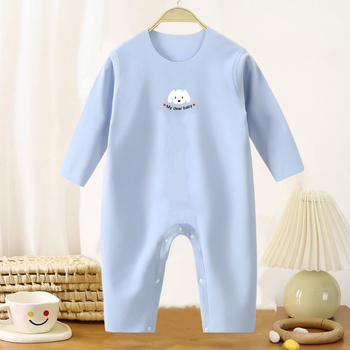 Φορμάκι μωρού από γερμανικό βελούδο, τετρά εποχές πουλόβερ-ρόμπερ, για νεογέννητα, unisex, πολυεστέρας 95%