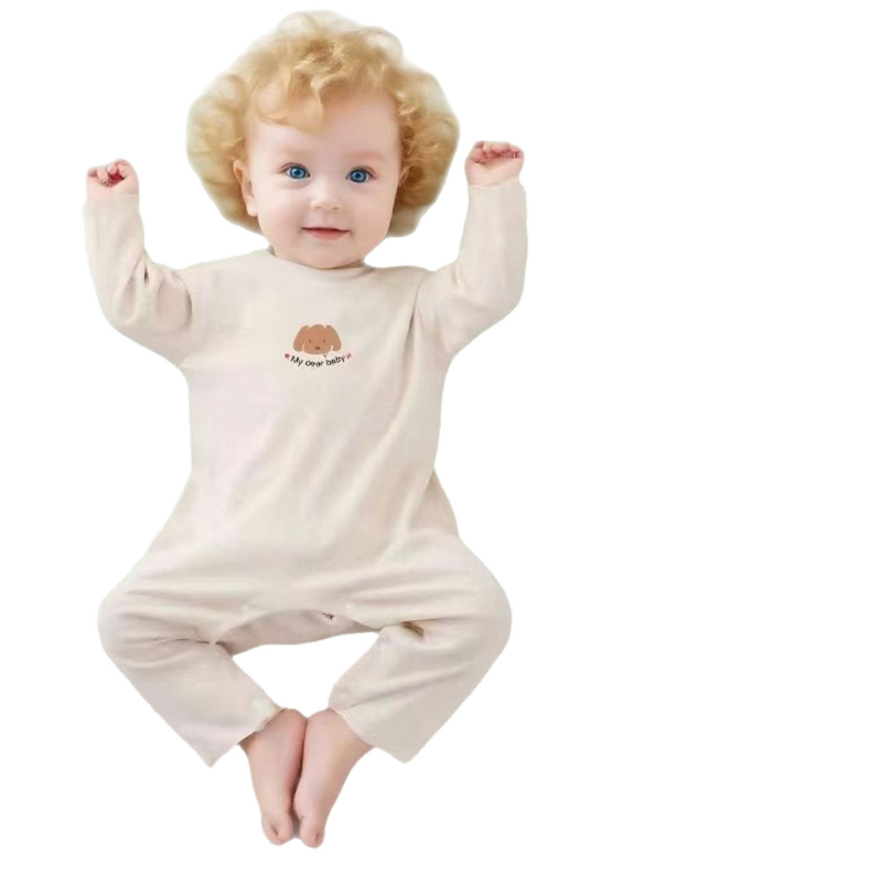 Φορμάκι μωρού από γερμανικό βελούδο, τετρά εποχές πουλόβερ-ρόμπερ, για νεογέννητα, unisex, πολυεστέρας 95%