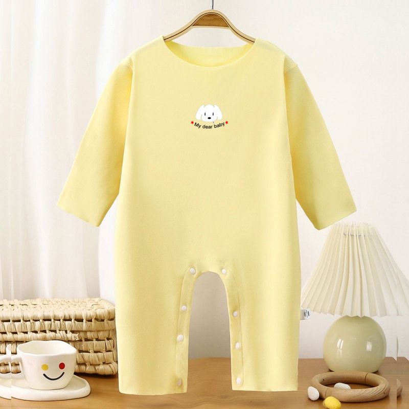 Φορμάκι μωρού από γερμανικό βελούδο, τετρά εποχές πουλόβερ-ρόμπερ, για νεογέννητα, unisex, πολυεστέρας 95%