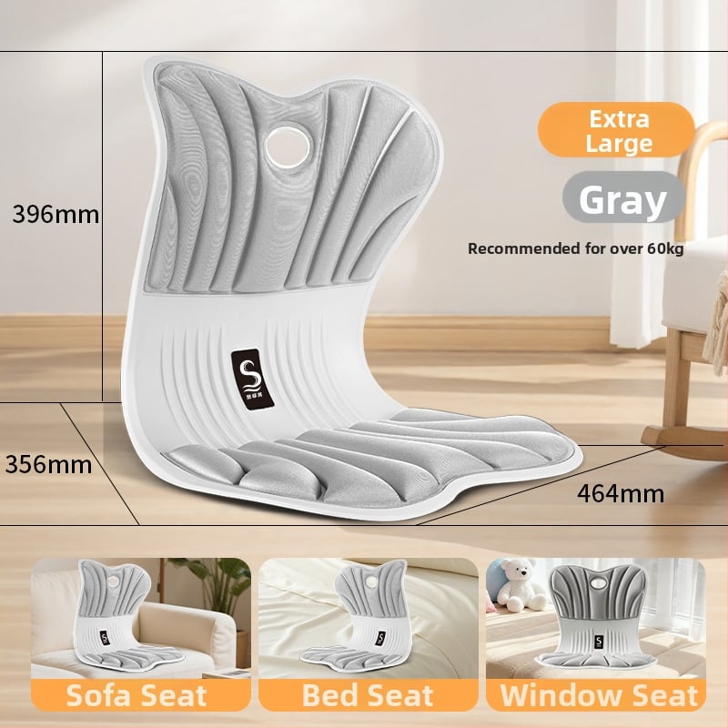 Sifeiqi Οσφυϊκό μαξιλάρι με σχέδιο πετάλων — Καθιστικό μαξιλάρι μνήμης αφρού με πολυεστερικό κάλυμμα για εργασία, μελέτη και γραφείο, διόρθωση στάσης