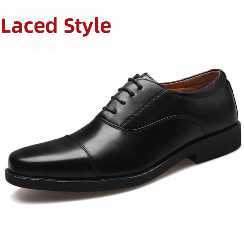 Dragonfly Férfi Üzleti Hivatalos Cipő – Műbőr Felsőrész, PU Talpbetét, Bőrbelső