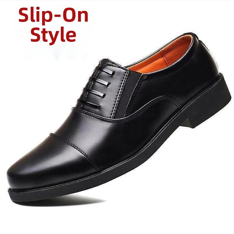 Dragonfly Férfi Üzleti Hivatalos Cipő – Műbőr Felsőrész, PU Talpbetét, Bőrbelső