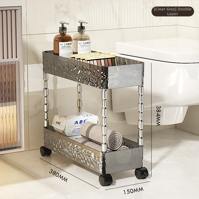 Rafturi de baie din plastic, patru niveluri, pentru spațiul dintre toaletă, capacitate 5 kg