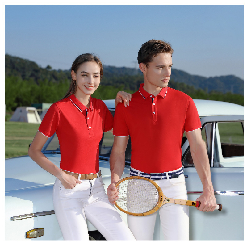Ljetna premium polo majica od merceriziranog pamuka, kratkih rukava, lagani poslovni stil, izšivano i otisnuto, unisex