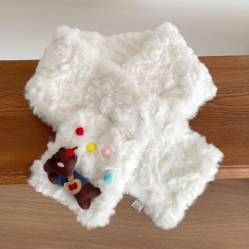 Ženski zimski šal, Warp-Knit pliš, održava toplinu, originalni dizajn