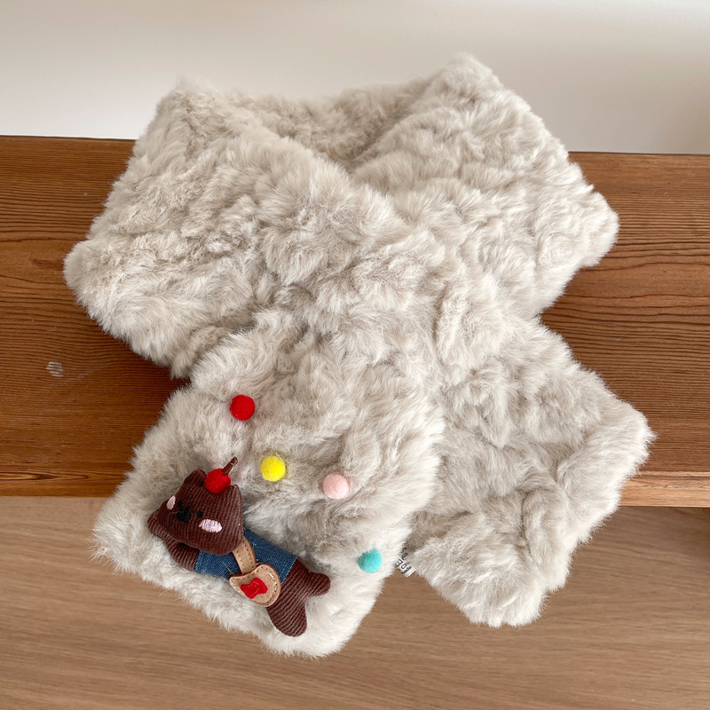 Ženski zimski šal, Warp-Knit pliš, održava toplinu, originalni dizajn