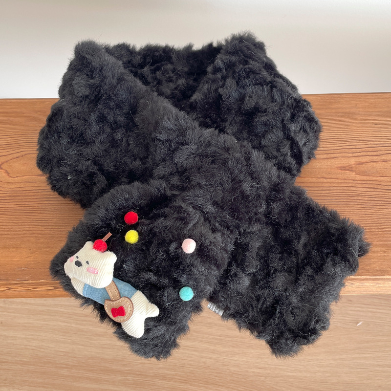 Ženski zimski šal, Warp-Knit pliš, održava toplinu, originalni dizajn