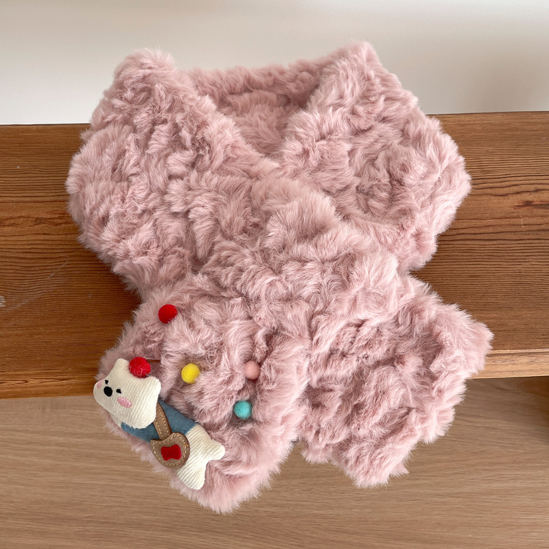 Ženski zimski šal, Warp-Knit pliš, održava toplinu, originalni dizajn