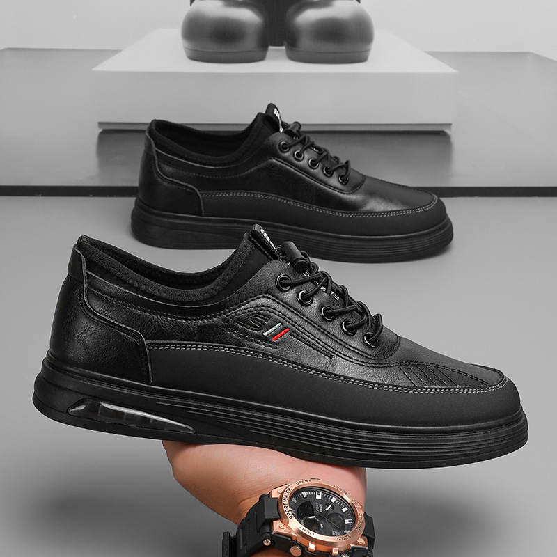 Férfi Slip-On szabadidőcipő – szellőző Super Fiber felsőrész, EVA talpbetét, gumitalp, alacsony bokarész, minden évszakra