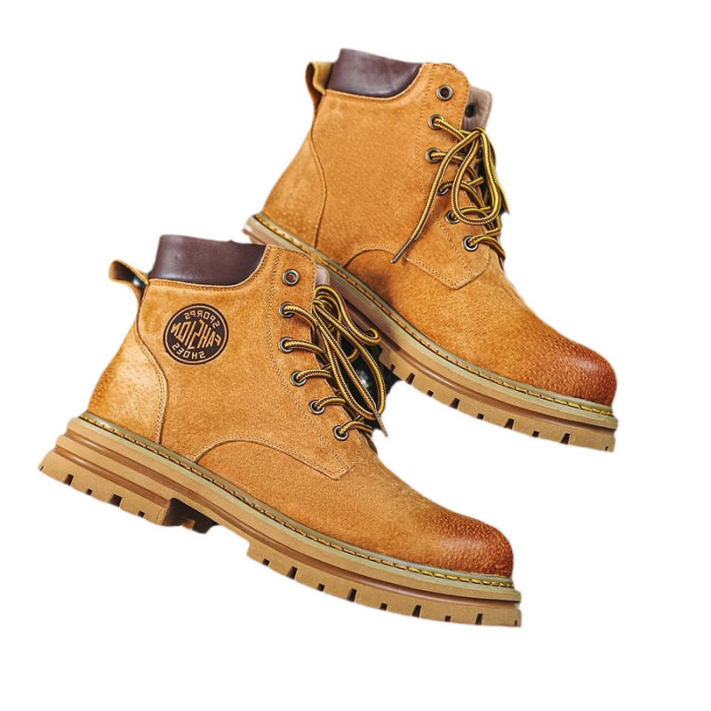 Martin bakancs valódi bőrből – vastag talp, kerek orr, előről fűzött, középmagas szár