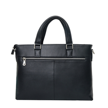 Muška kožna torba za dokumente, gradski minimalistički stil, model 9955-5, (prirodna koža; podstava poliester-pamuk; vodootporna)