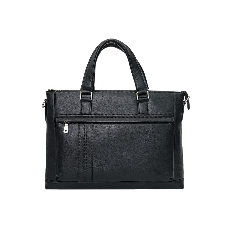 Muška kožna torba za dokumente, gradski minimalistički stil, model 9955-5, (prirodna koža; podstava poliester-pamuk; vodootporna)