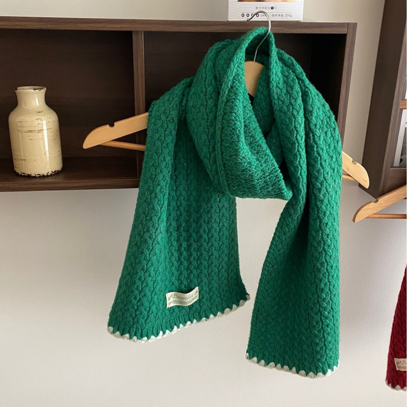 Шал от вълна – warp-knit, plain weave, запазва топлината, зима